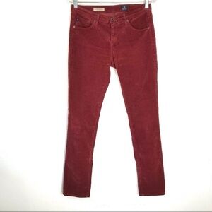 AG Adriano Goldschmied The Stevie Slim Straight Cords Corduroy Pant 28R